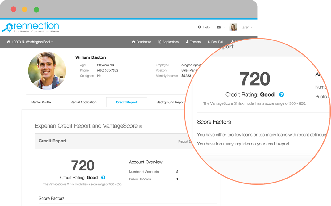 Rennection Credit Report